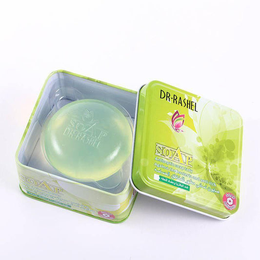 Dr.Rashel Antiseptic Soap & against the Bacteria & Anti Itch for Body and Private Parts for Girls & Women - 100gms - Dr Rashel Official