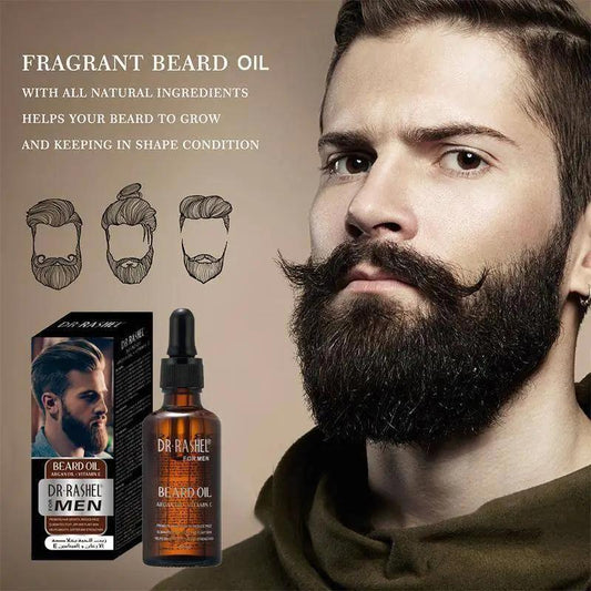   Dr.Rashel Argan Oil Grooms Beard Perfectly for Men