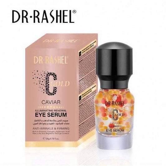 Dr.Rashel C Gold Caviar Illuminating Renewal Eye Serum for Anti Wrinkle & Firming - 20g - Dr Rashel Official