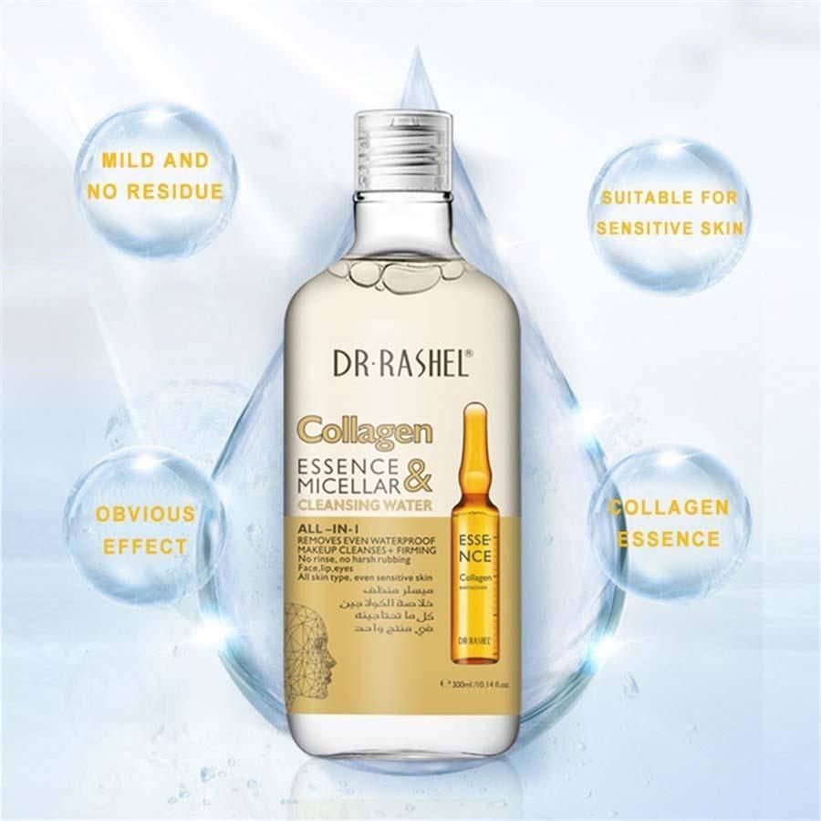   Dr.Rashel Collagen Essence & Micellar Cleansing Water All in 1 - 300ml