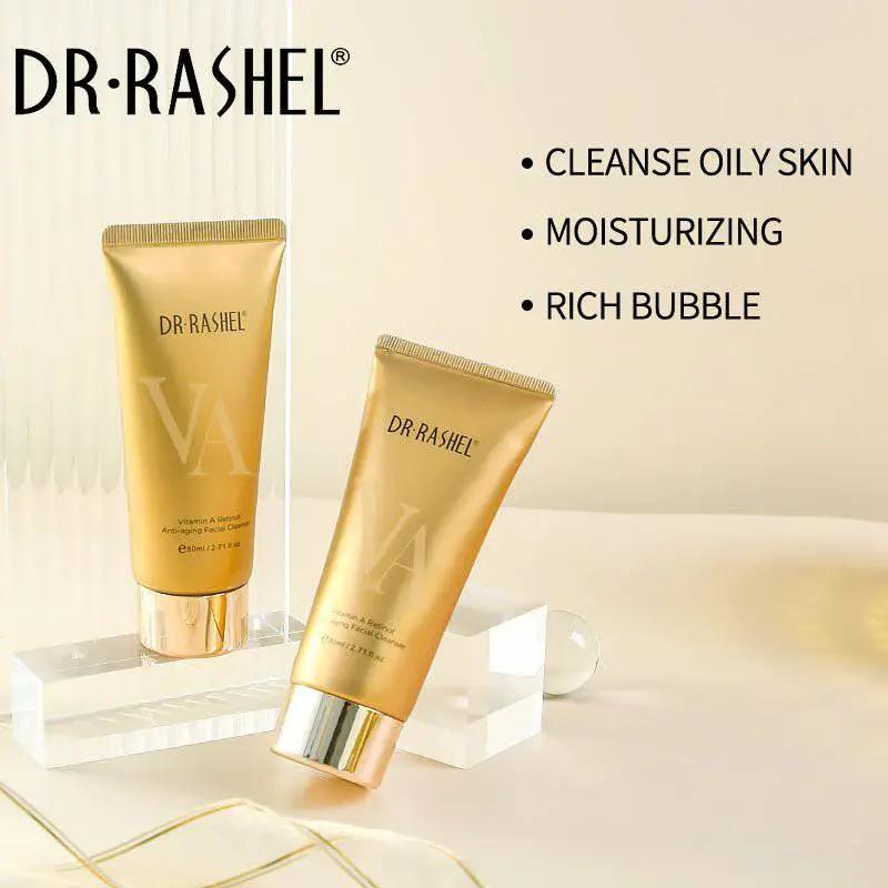 Dr.Rashel Face Wash Vitamin A Retinol Anti-aging Facial Cleanser 80ml - Dr Rashel Official