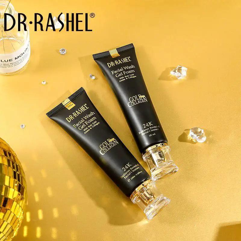   Dr.Rashel Facial wash Gel Foam with Real Gold Atoms & Collagen