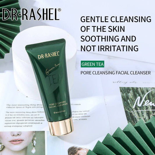   Dr.Rashel Green Tea Pore Cleansing Facial Cleanser 80ml Face Wash