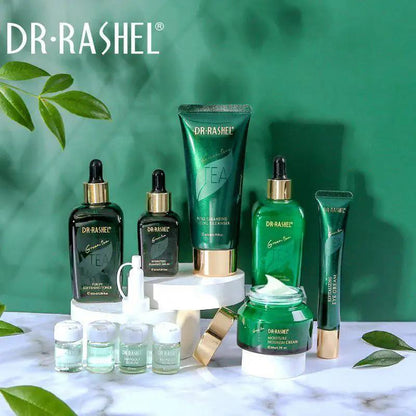 Dr.Rashel Green Tea Purify Balancing Skin Care Set 10pcs Facial Care Kit - Dr Rashel Official