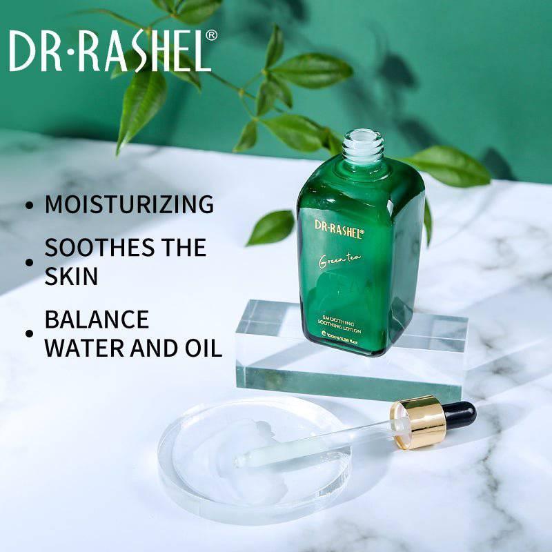 حساس جلد کے لیے Dr.Rashel Green Tea Smoothing اور Soothing Facial Lotion