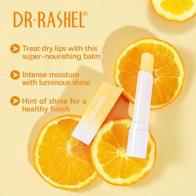 Dr.Rashel Lip Balm Series ہونٹوں کو روشن اور نمی بخشتا ہے - وٹامن سی