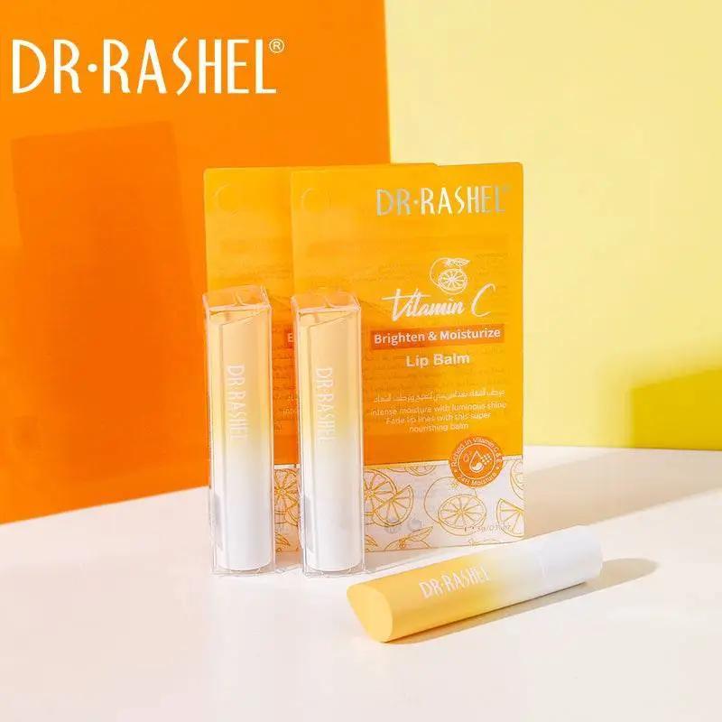 Dr.Rashel Lip Balm Series ہونٹوں کو روشن اور نمی بخشتا ہے - وٹامن سی