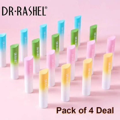   Dr.Rashel Lip Balm Series Soothe and Moisturizing Lips - Pack Of 4