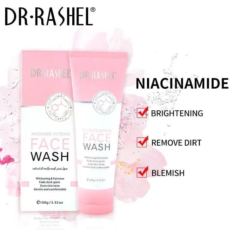Dr.Rashel Niacinamide Whitening Fade Dark Spot Face Wash 100g