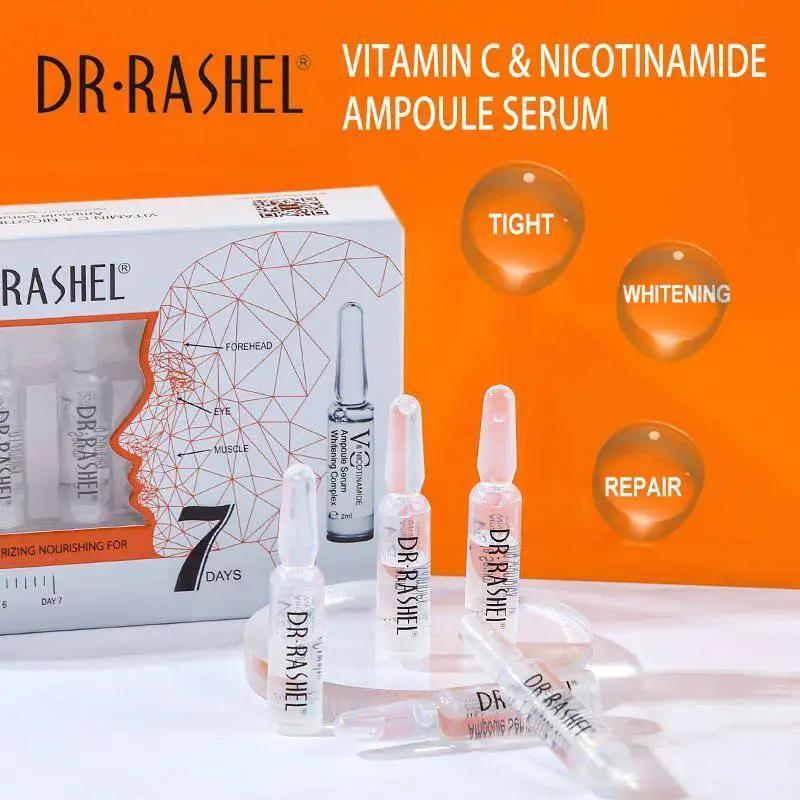 Dr.Rashel Skin Care Vitamin C & Nicotinamide Ampoule Serum 2ml x 7pcs