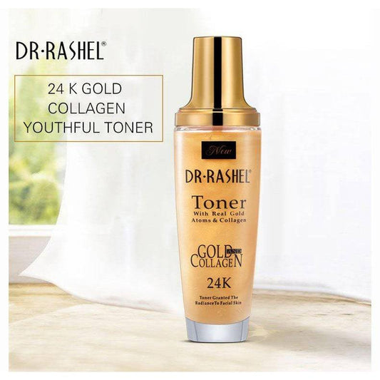Dr.Rashel Toner with Real Gold Atoms & Collagen 24K Granted the Radiance to Facial Skin - Dr Rashel Official