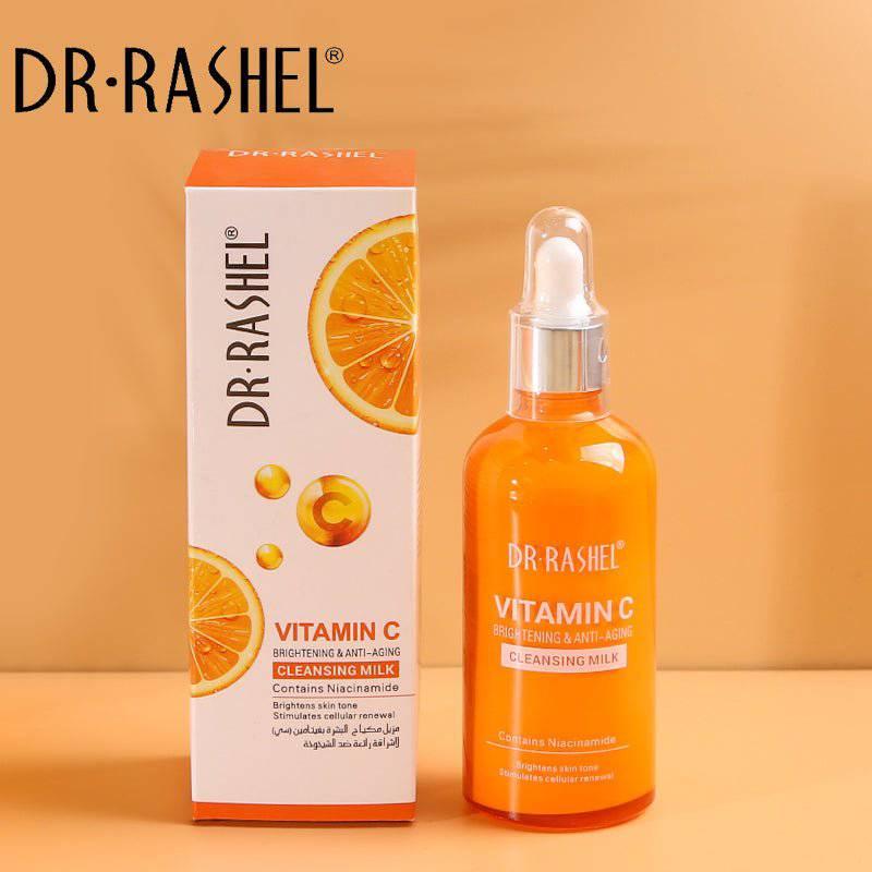 Dr.Rashel Vitamin C Brightening & Anti-Aging Cleansing Milk - 100ml