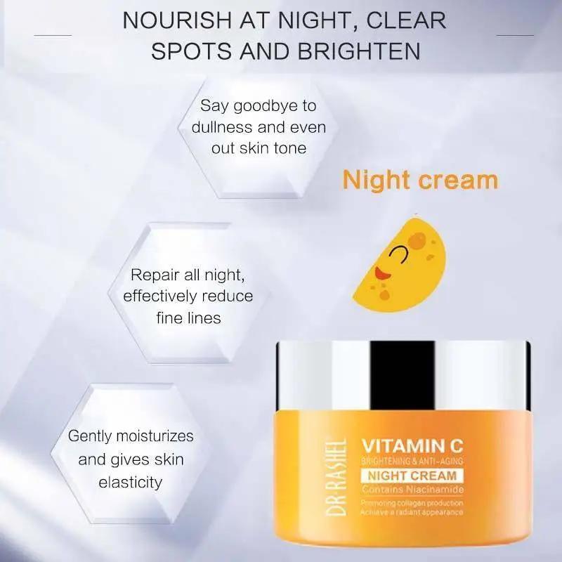 Dr.Rashel Vitamin C Day Cream + Night Cream - Pack of 2