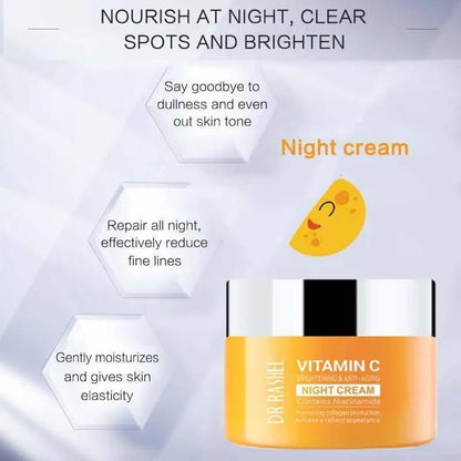   Dr.Rashel Vitamin C Day Cream + Night Cream - Pack of 2