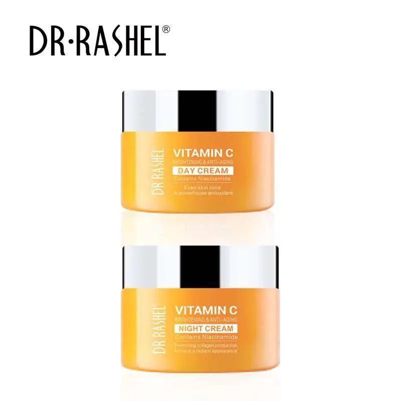   Dr.Rashel Vitamin C Day Cream + Night Cream - Pack of 2