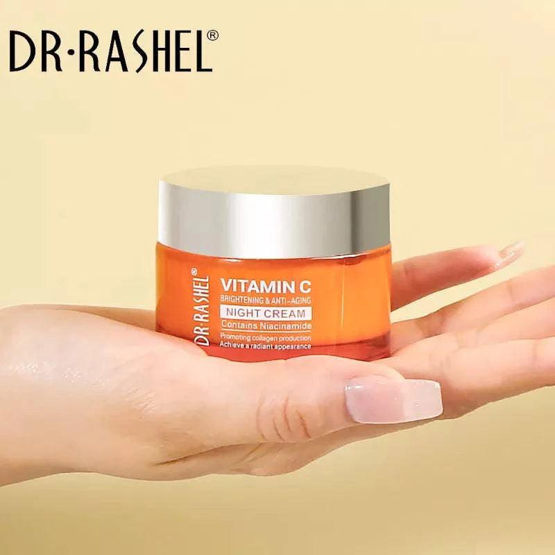   Dr.Rashel Vitamin C Night Cream For Anti Aging And Brightning - 50G