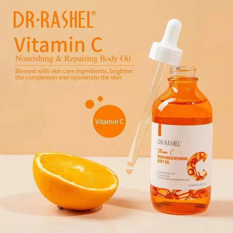 Dr. Rashel Vitamin C Nourishing & Repairing Body Oil - Dr Rashel Official