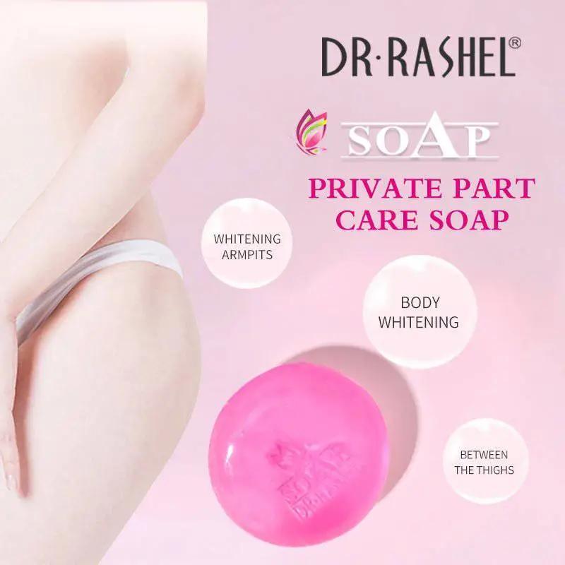   Dr.Rashel Whitening Soap for Body and Private Parts for Girls & Women - 100gms