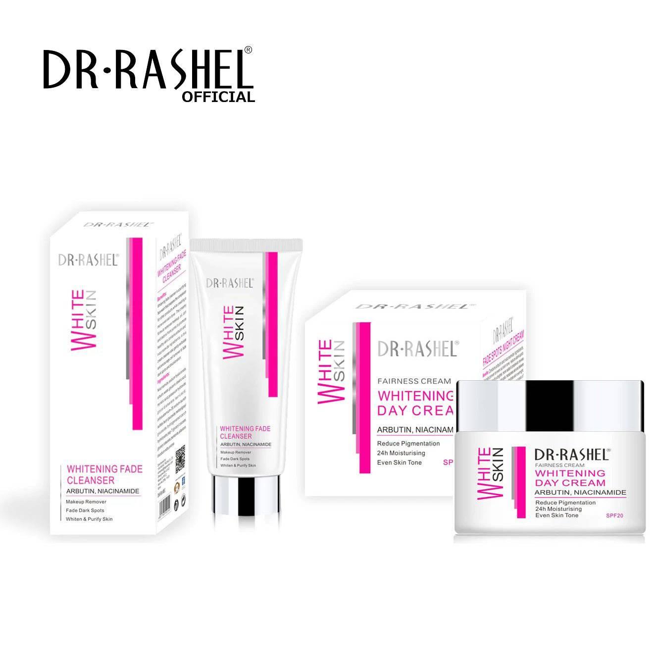   Dr.Rashel Whitening Solution Day Cream + Cleanser - Pack of 2