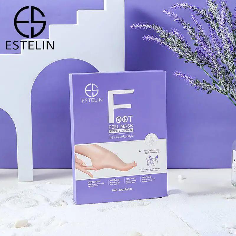 ESTELIN Foot Care Series Lavender Exfoliating Foot Peel Mask 40g - 2pairs