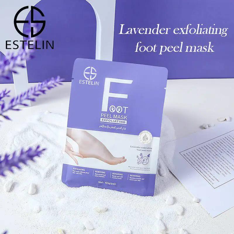 ESTELIN Foot Care Series Lavender Exfoliating Foot Peel Mask 40g - 2pairs