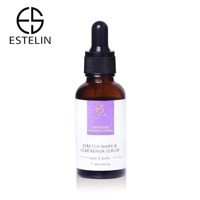 Estelin Lavender Essential Oil Extract Stretch Mark & Scar Repair Serum for Face & Body - 30ml - Dr Rashel Official