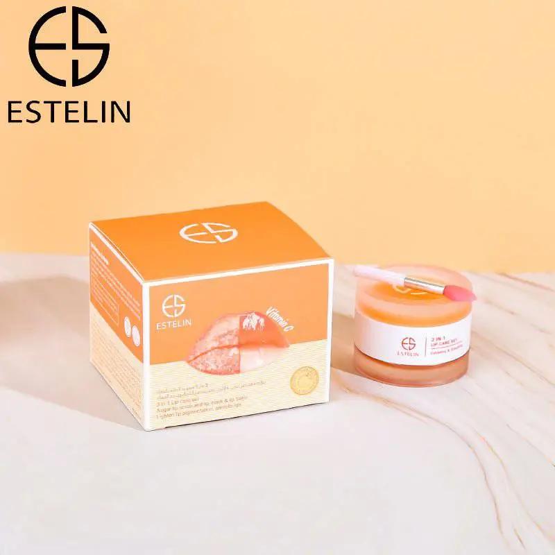   ESTELIN Vitamin C Sugar Lighten and Smooth 3 in 1 Lip Care Set